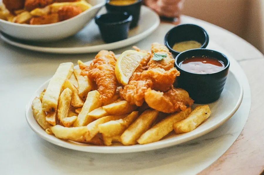 Example photo: Fish & chips