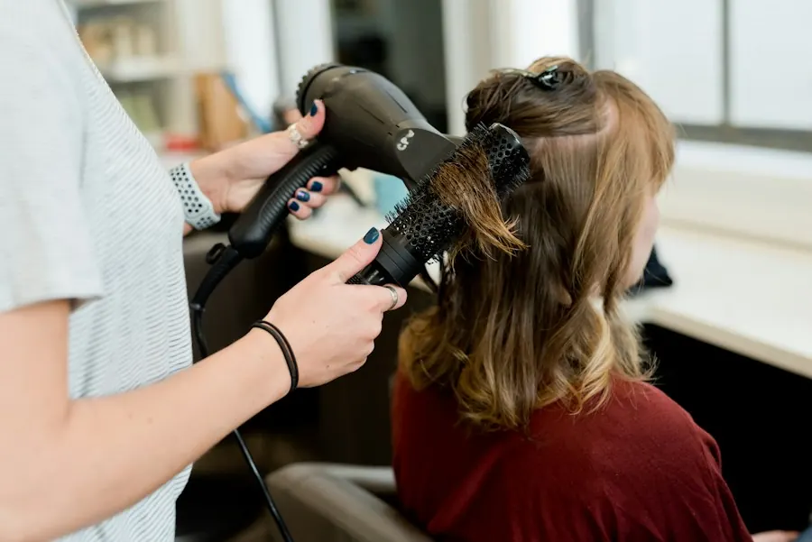 Example photo: Blowouts & styling