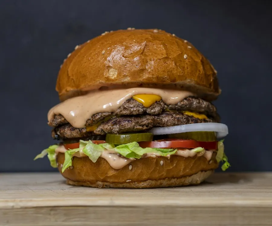 Example photo: Cheeseburgers