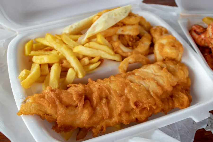 Example photo: Fish & chips