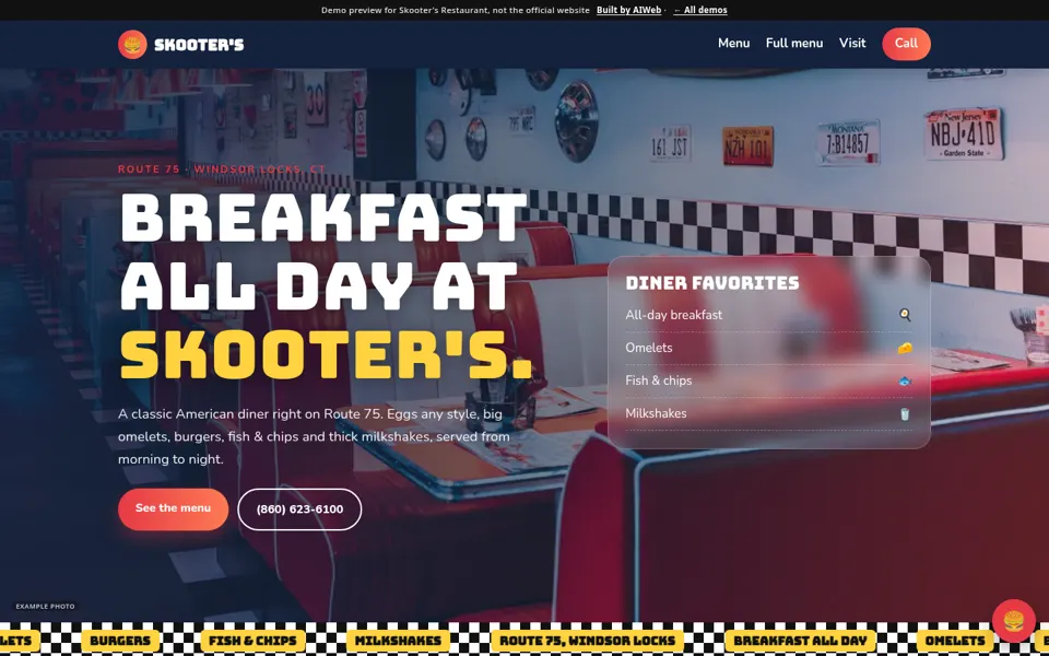 Concept demo for Skooter's